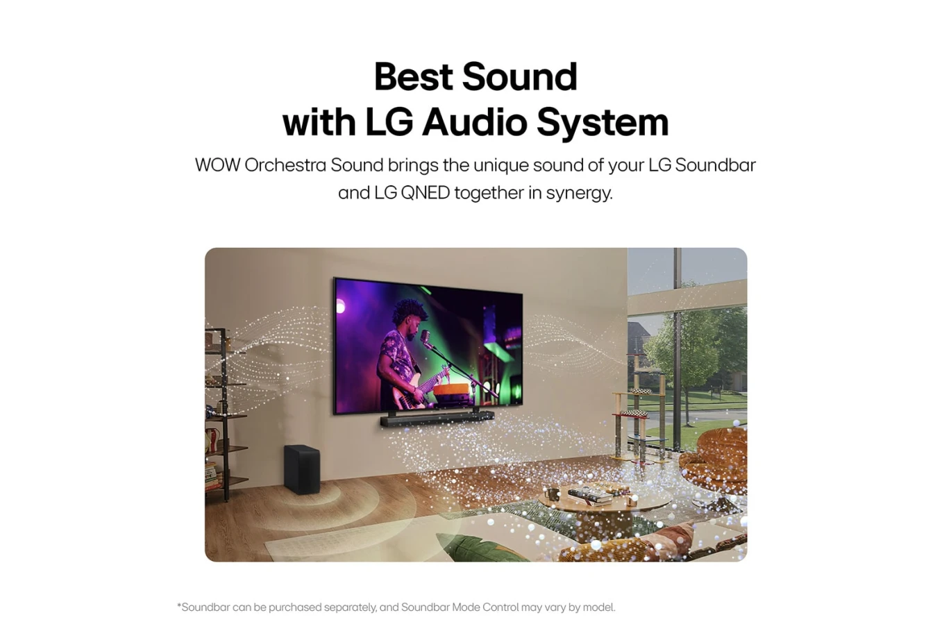 تلفزيون LG QNED QNED86T 4K الذكي مقاس 75 بوصة، AI Magic Remote HDR10 webOS24 - 75QNED86T6A (2024)