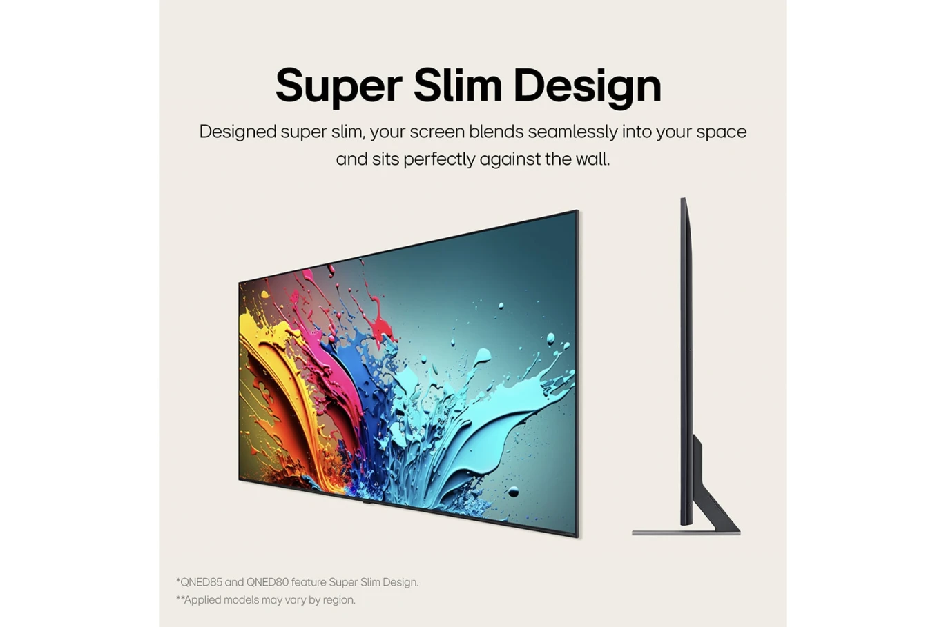 تلفزيون LG QNED QNED86T 4K الذكي مقاس 75 بوصة، AI Magic Remote HDR10 webOS24 - 75QNED86T6A (2024)