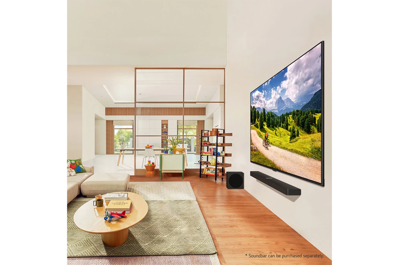 تلفزيون LG QNED QNED86T 4K الذكي مقاس 75 بوصة، AI Magic Remote HDR10 webOS24 - 75QNED86T6A (2024)