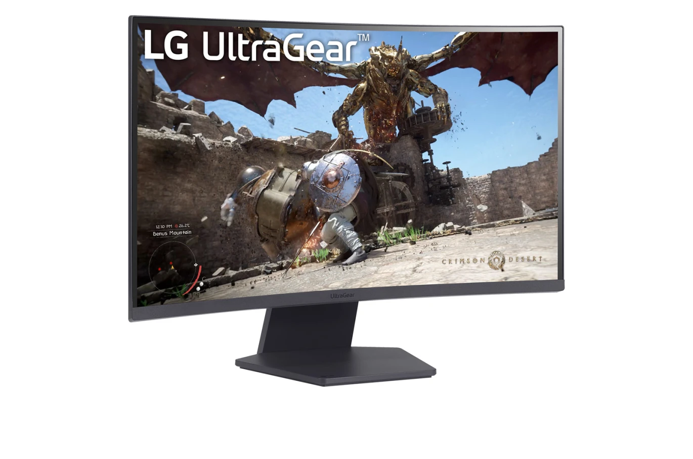27” UltraGear™ 1000R curved gaming monitor, QHD, 1ms (GtG), 180Hz, 2024