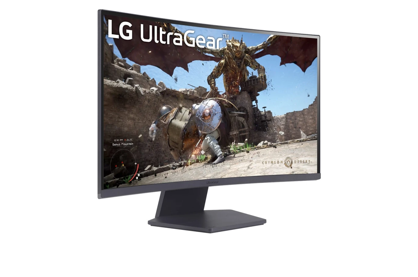 27” UltraGear™ 1000R curved gaming monitor, QHD, 1ms (GtG), 180Hz, 2024