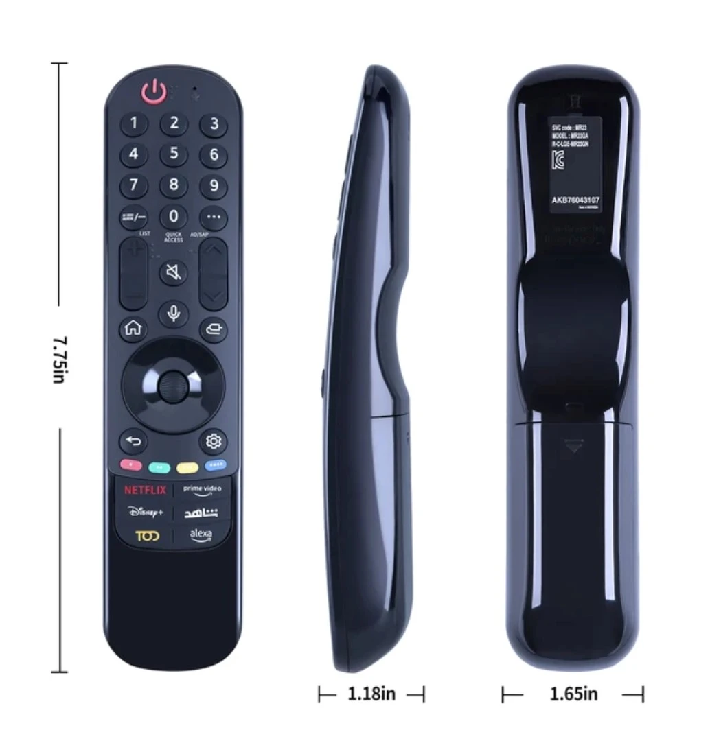 جهاز التحكم عن بعد LG Magic لعام 2023 المتوافق مع العديد من موديلات LG