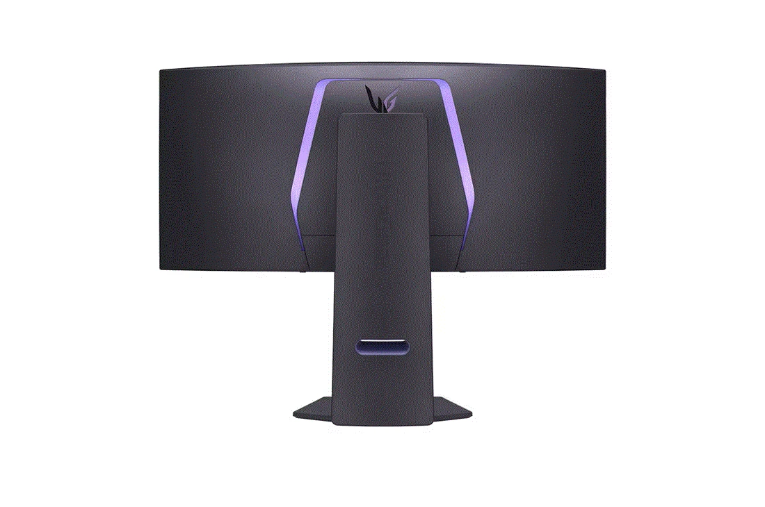 شاشة الألعاب المنحنية LG UltraGear OLED مقاس 34 بوصة 2024 بدقة WQHD ومعدل تحديث 240 هرتز