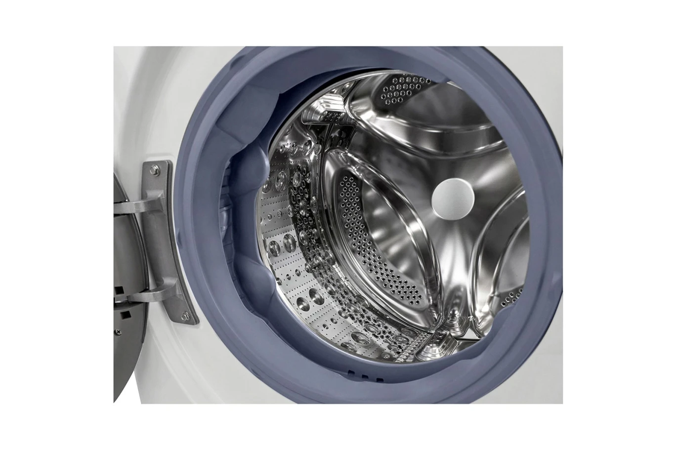Front Load Washer 9KG , AI Direct Drive Motor , Steam , White Color