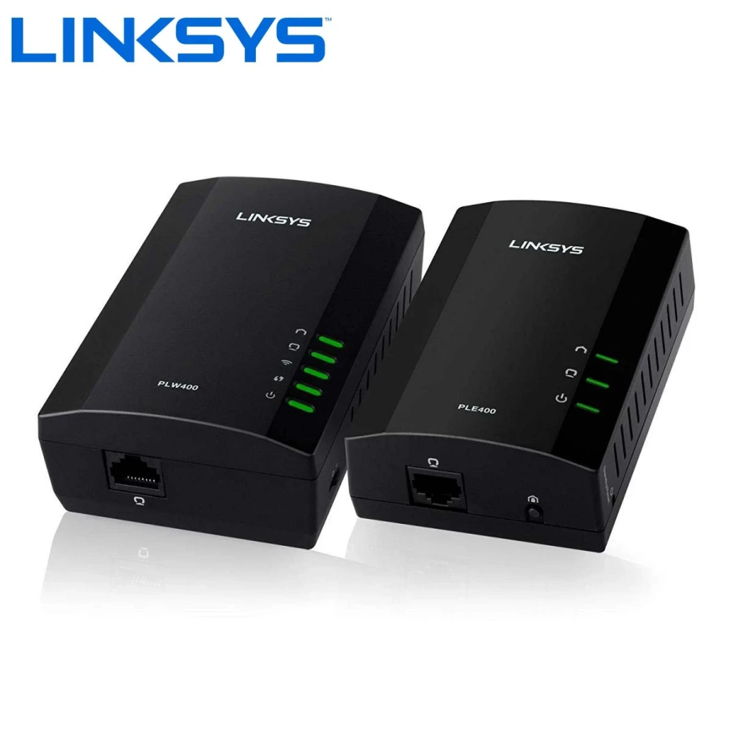 مجموعة توسيع الشبكة Linksys Powerline WL PLWK400-EU