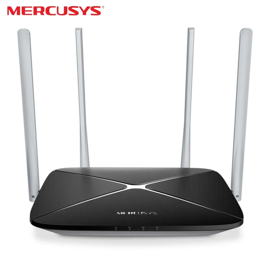 (CLEARANCE) MERCUSYS WIRELESS ROUTER AC1200 DUAL BAND GIGABIT 5DBI-4XANT