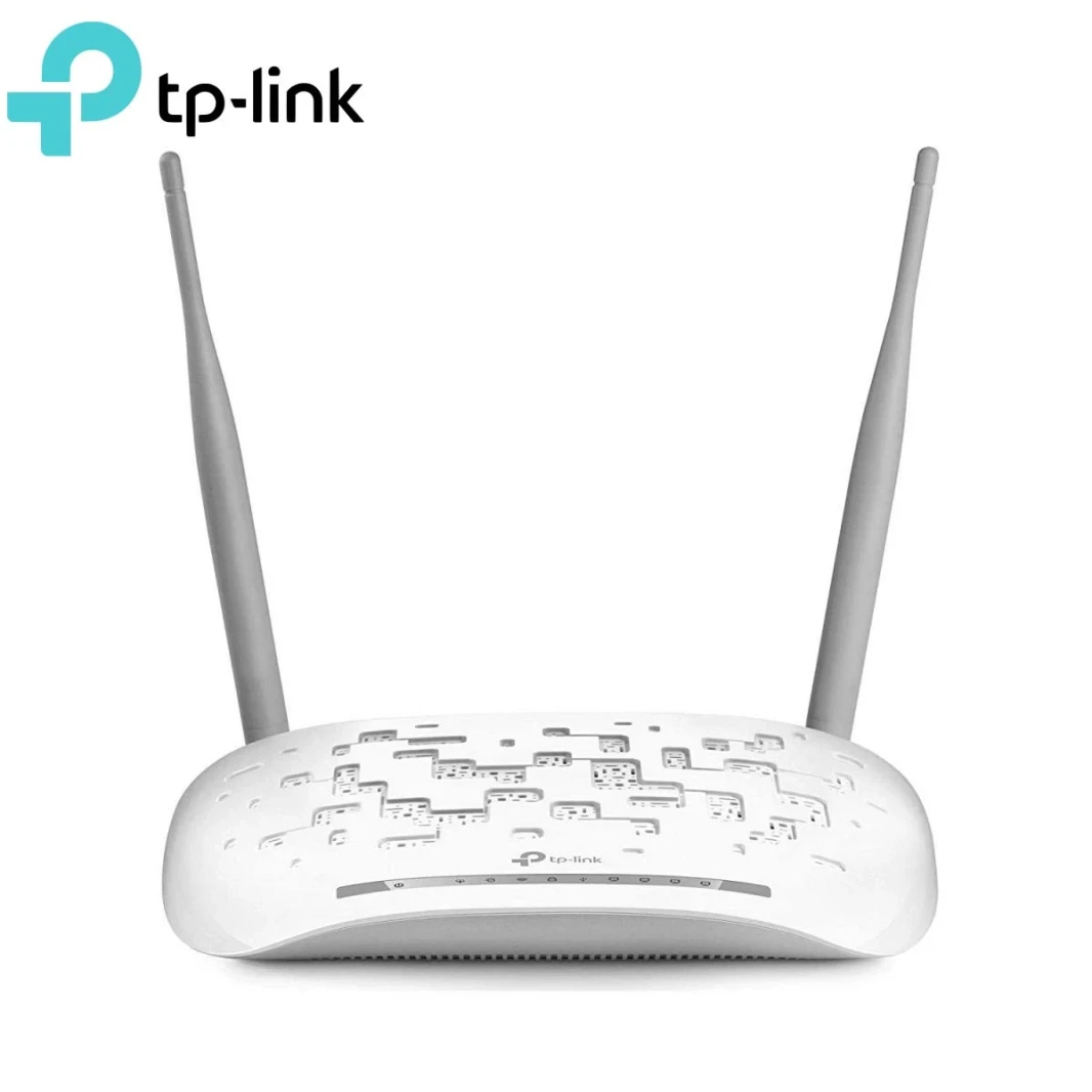 (تخفيضات) جهاز توجيه مودم ADSL2+ لاسلكي بسرعة 300 ميجابت في الثانية TD-W8961ND