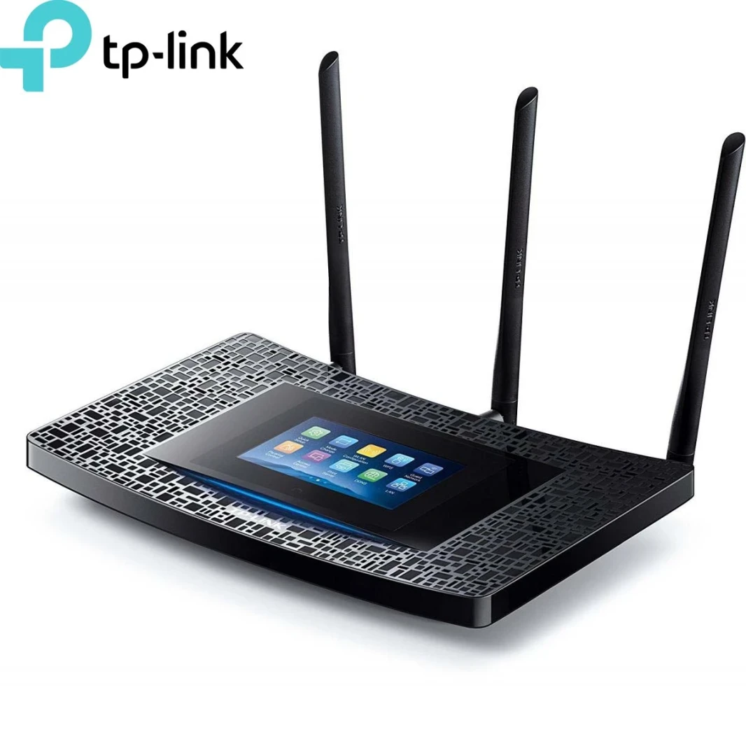 (تصفية) جهاز توجيه Gigabit Wi-Fi بشاشة تعمل باللمس AC1900 Touch P5