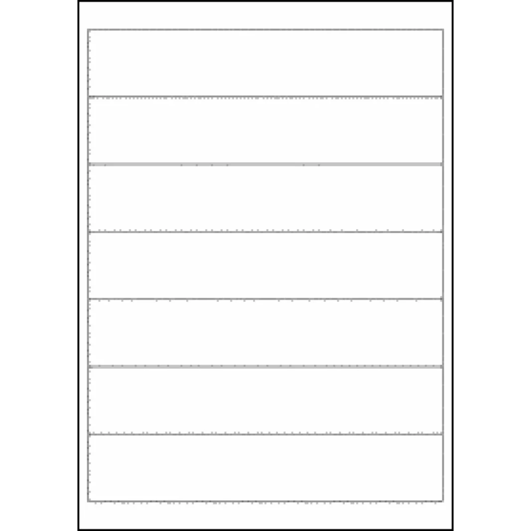 ملصق مقاس A4 للطباعة (LABLE-A4-7)