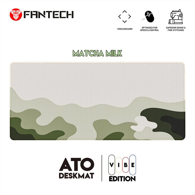 Fantech ATO MP905 VIBE EDITION DESK MAT – Milky Matcha Mousepad