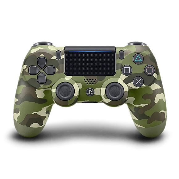 وحدة تحكم لاسلكية DUALSHOCK®4 لجهاز PS4™ – لون أخضر مموه