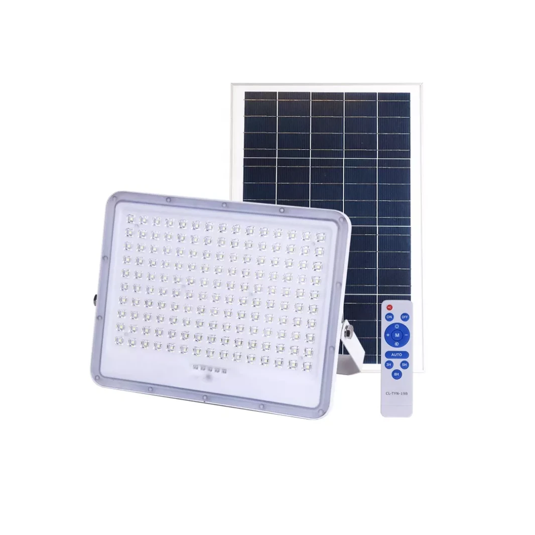 MEGA 300W  SOLAR LED FLOOD LIGHT  DAYLIGHT 6500K