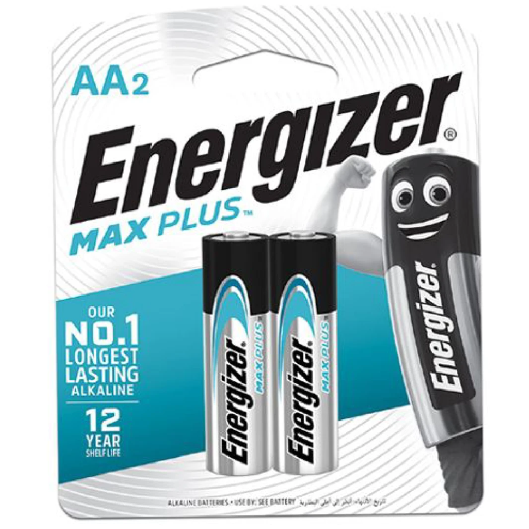 بطارية ENERGIZER AA MAX PLUS - قطعتان