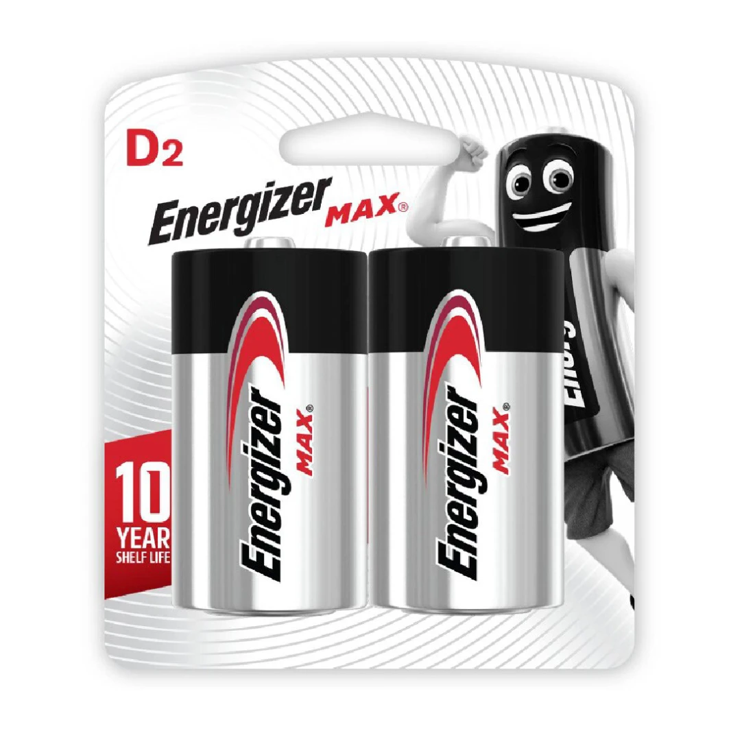 بطارية ENERGIZER D SIZE MAX - قطعتين
