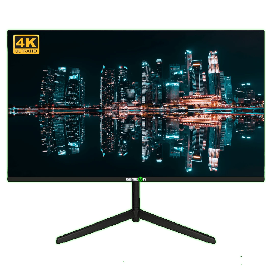 شاشة GameOn 4K QHD مقاس 34 بوصة، 144 هرتز 1 مللي ثانية HDR10، 2.0 HDMI