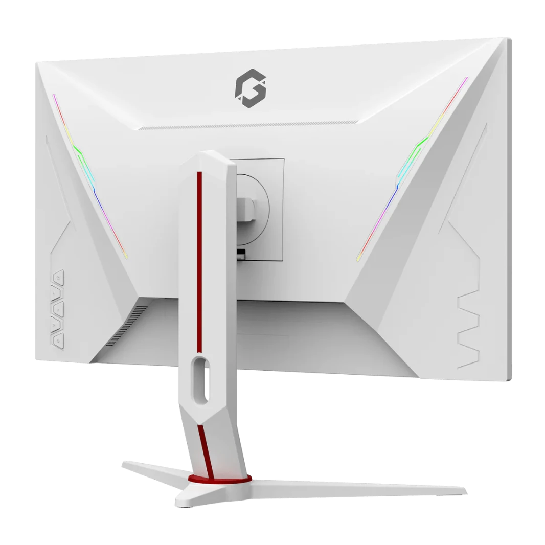 شاشة ألعاب GAMEON GOA24FHD360IPS Artic Pro Series مقاس 24 بوصة بدقة FHD ومعدل تحديث 360 هرتز ووقت استجابة 0.5 مللي ثانية ومنفذ HDMI 2.1 ولوحة IPS سريعة (متوافقة مع PS5) - أبيض