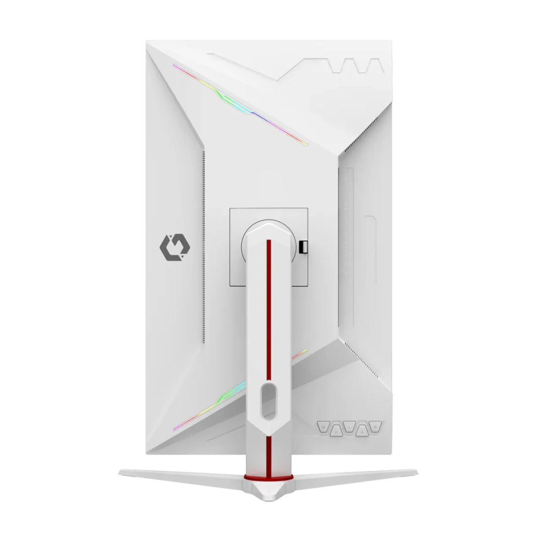 شاشة ألعاب GAMEON GOA24FHD360IPS Artic Pro Series مقاس 24 بوصة بدقة FHD ومعدل تحديث 360 هرتز ووقت استجابة 0.5 مللي ثانية ومنفذ HDMI 2.1 ولوحة IPS سريعة (متوافقة مع PS5) - أبيض