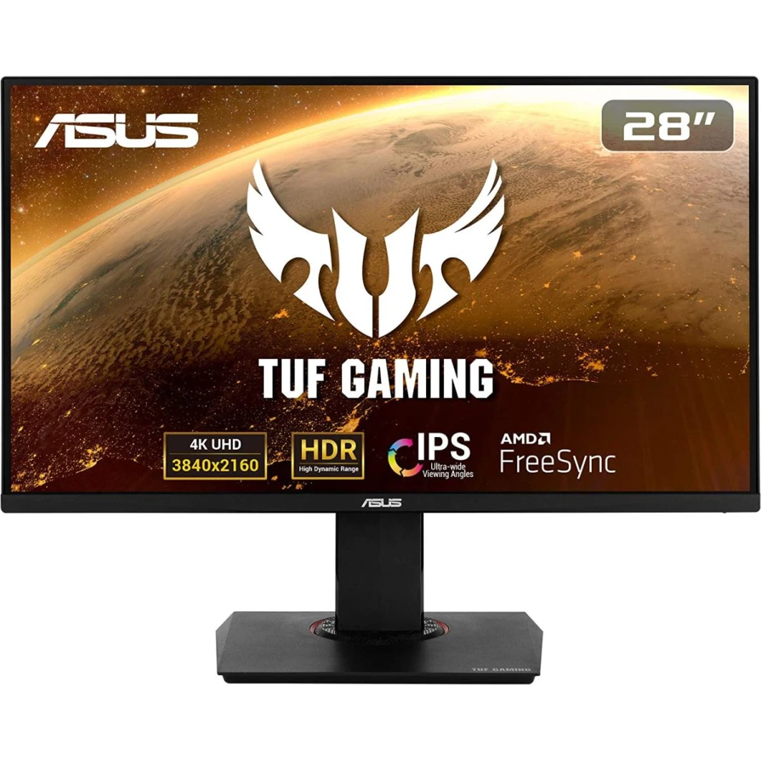شاشة ASUS TUF Gaming VG289Q مقاس 28 بوصة بدقة 4K وIPS وHDR