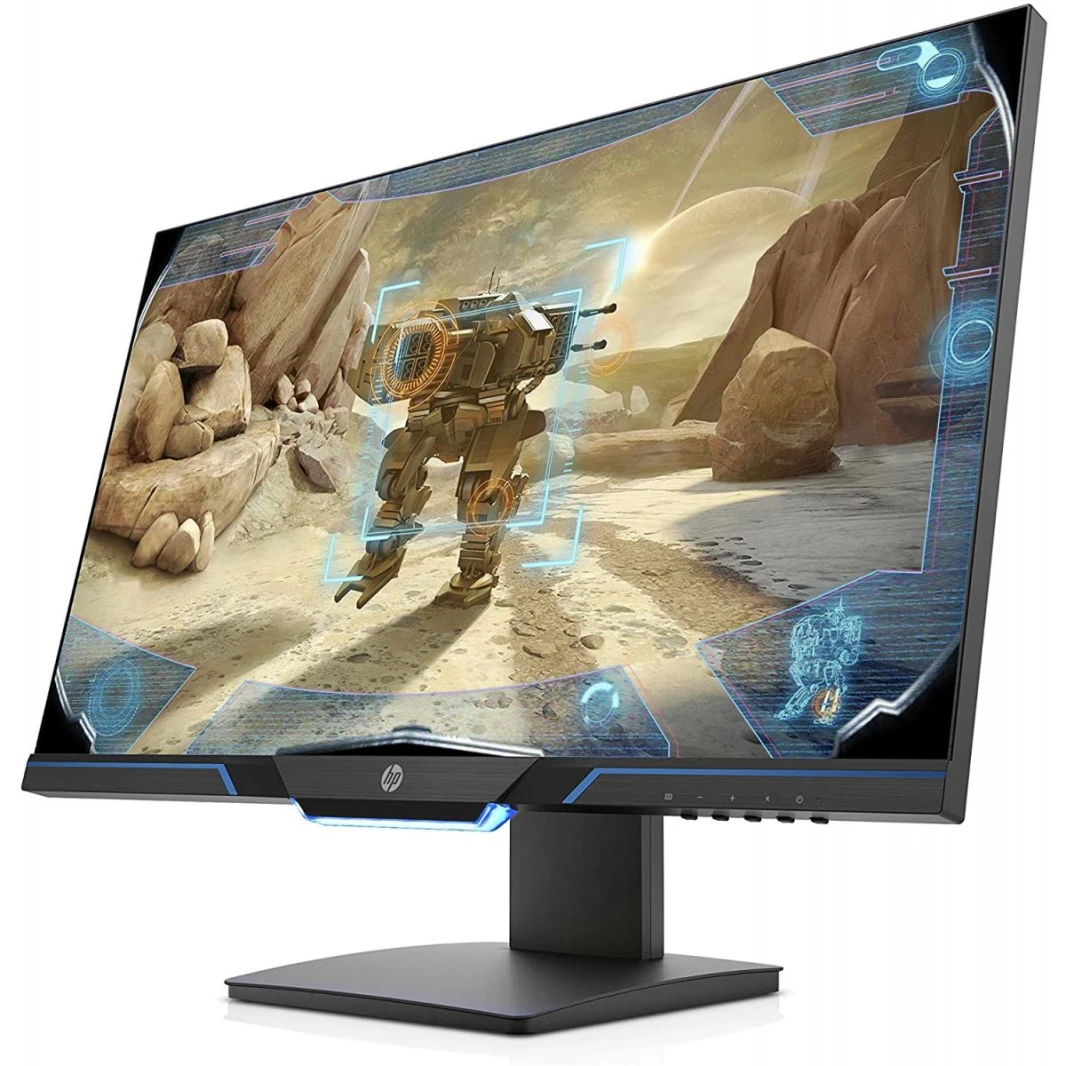 شاشة HP 27mx Gaming مقاس 27 بوصة بدقة Full-HD بمعدل تحديث 144 هرتز ووقت استجابة 1 مللي ثانية