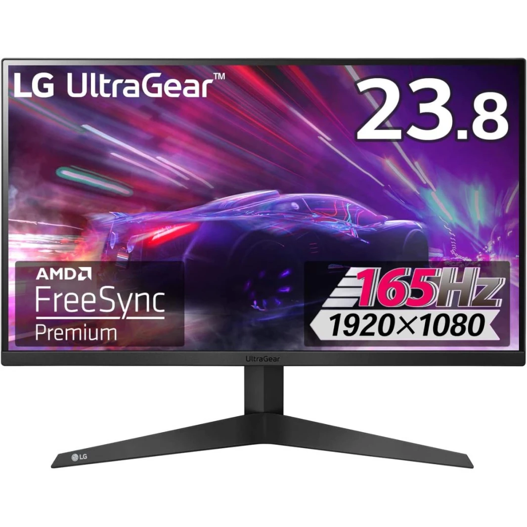 شاشة LG 24GQ50F-B UltraGear 24 بوصة Full HD 165 هرتز 1 مللي ثانية