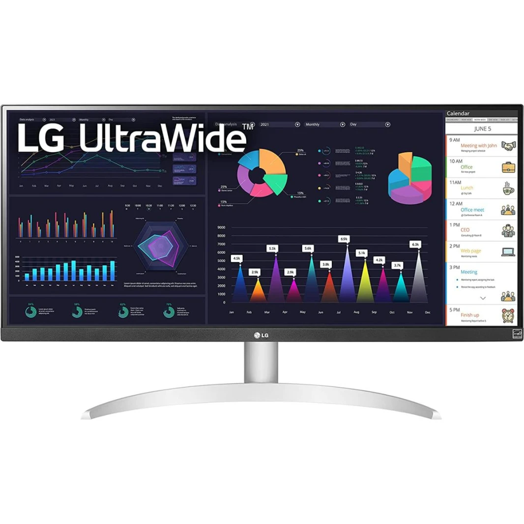 شاشة LG 29WQ600-W 29 بوصة IPS UltraWide Full HD