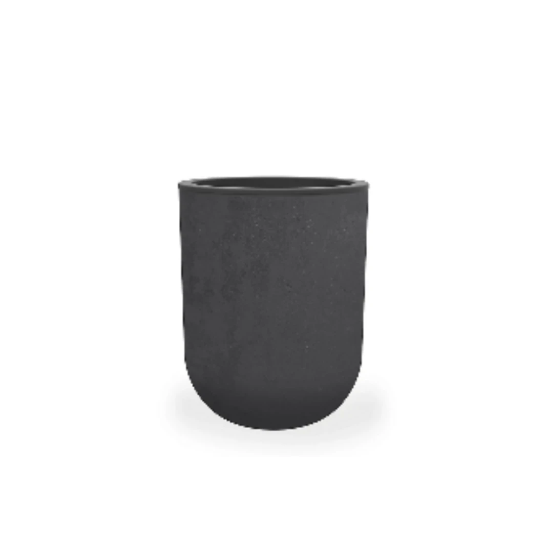 EDA ROUND PLANTER-ANTHRACITE GREY 67L 50*48.5*46.2CM