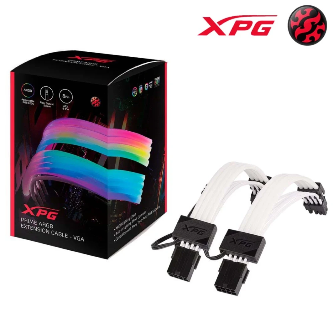 كابل تمديد VGA XPG Prime ARGB 8 PIN (6+2)