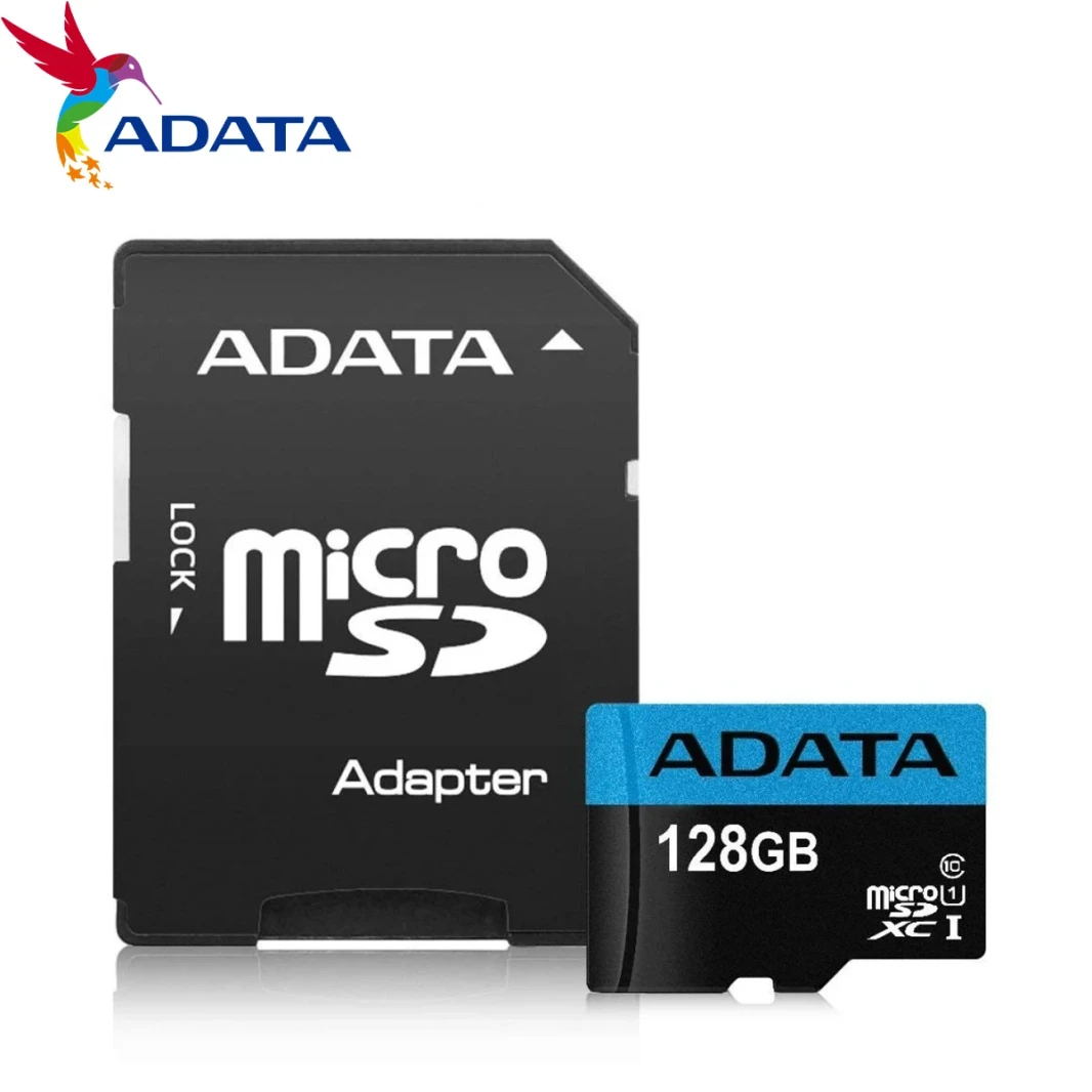 بطاقة ذاكرة ADATA Premier MicroSDXC فئة 10 UHS-L سعة 128 جيجابايت