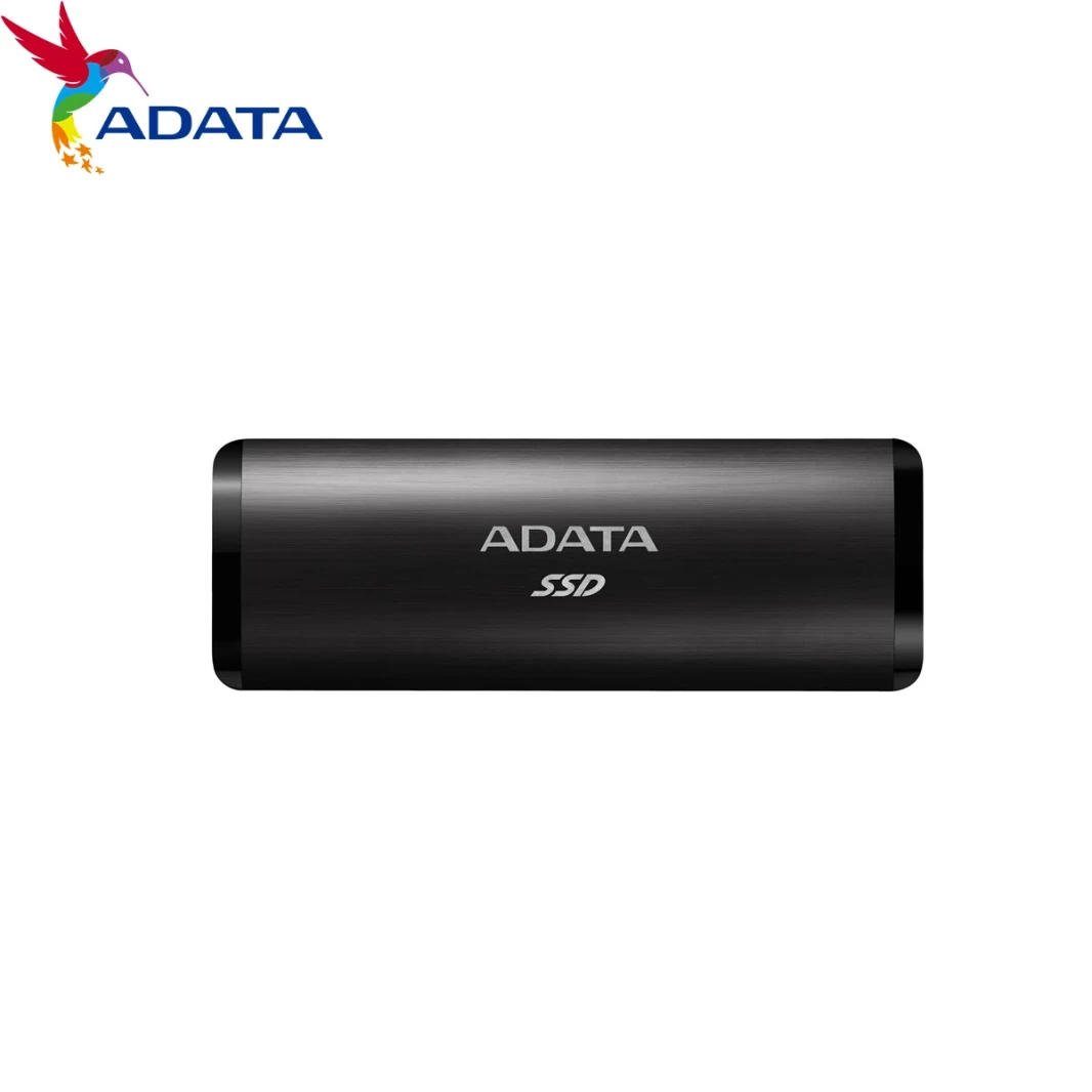ADATA SE760 256GB SuperSpeed ​​USB 3.2 Gen 2 USB-C حتى 1000 ميجابايت/ثانية SSD خارجي محمول رمادي (ASE760G-256GU32G2-CTI)