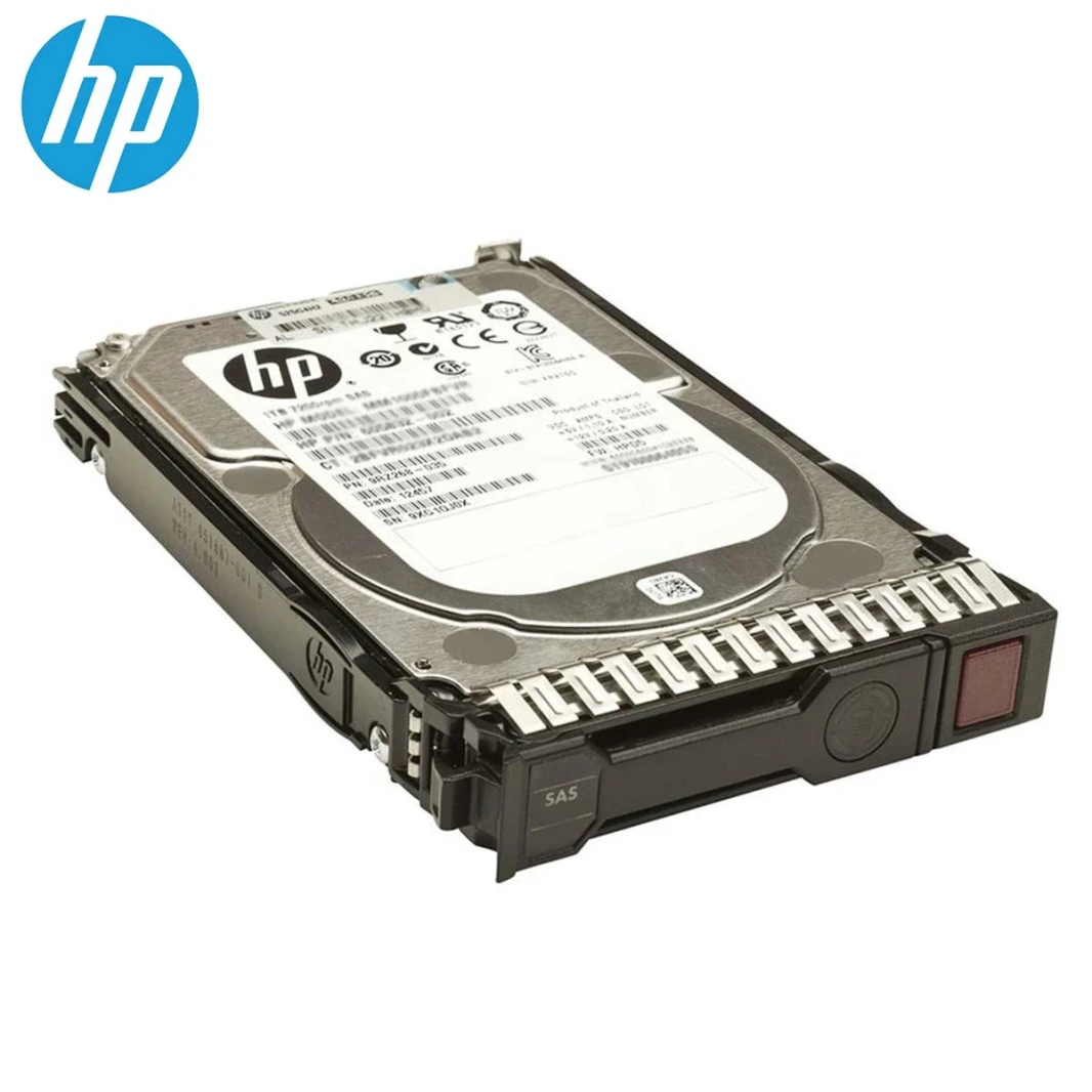قرص صلب HP سعة 450 جيجابايت 6 جيجابايت SAS 10k مقاس 2.5 بوصة