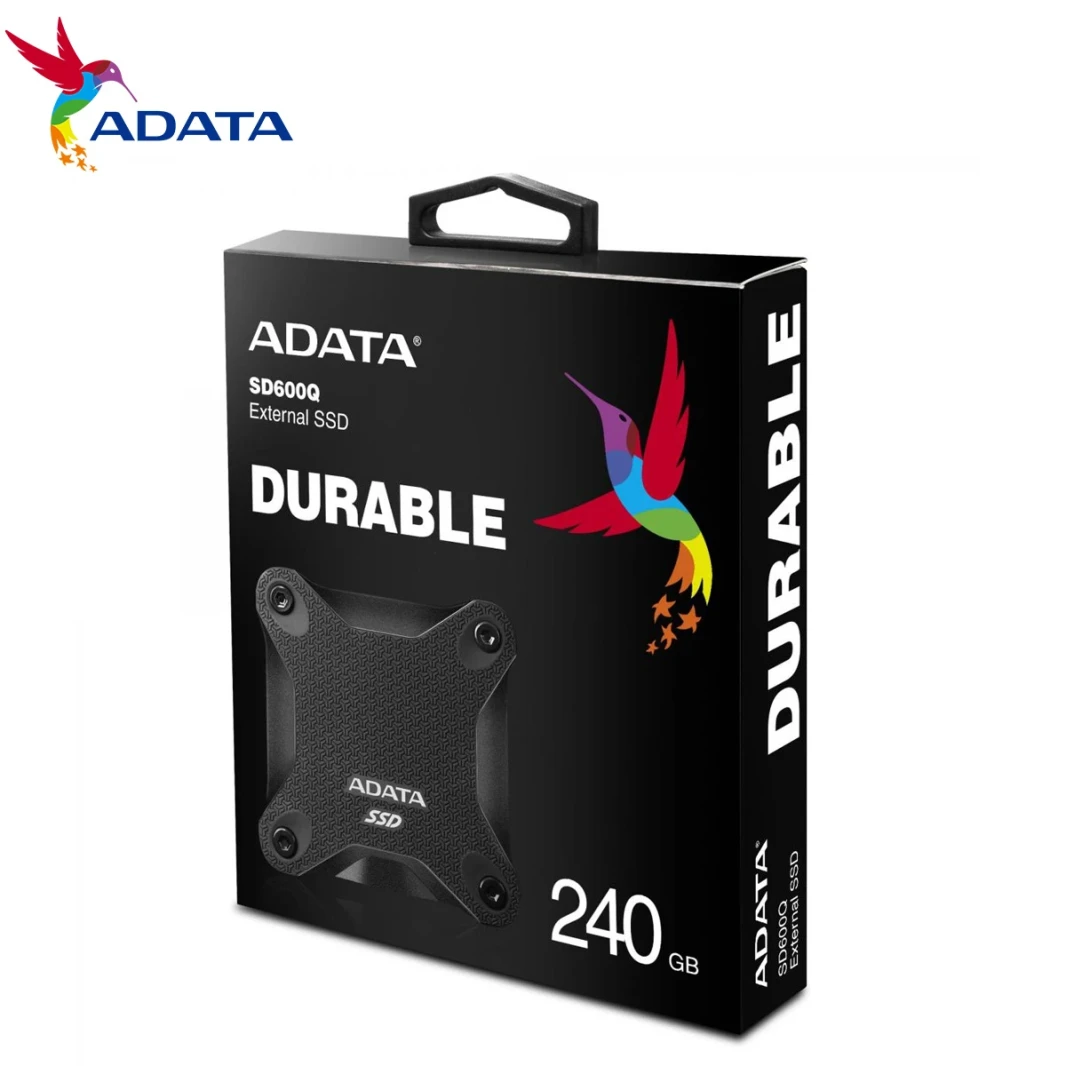 صندوق ADATA SD600Q باللون الأسود بسعة 240 جيجابايت