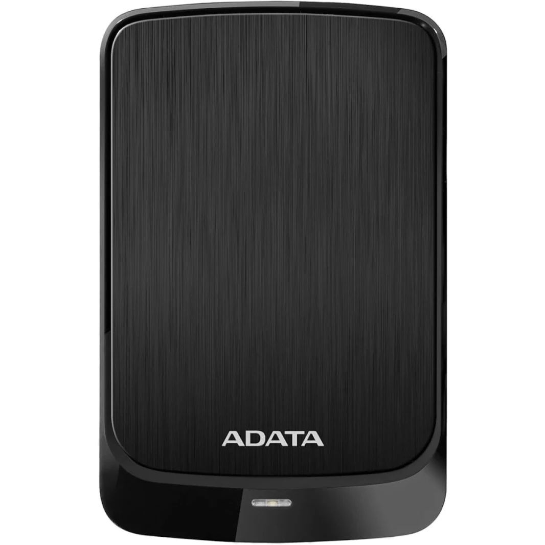 قرص صلب خارجي ADATA AHV320 سعة 1 تيرابايت باللون الأسود