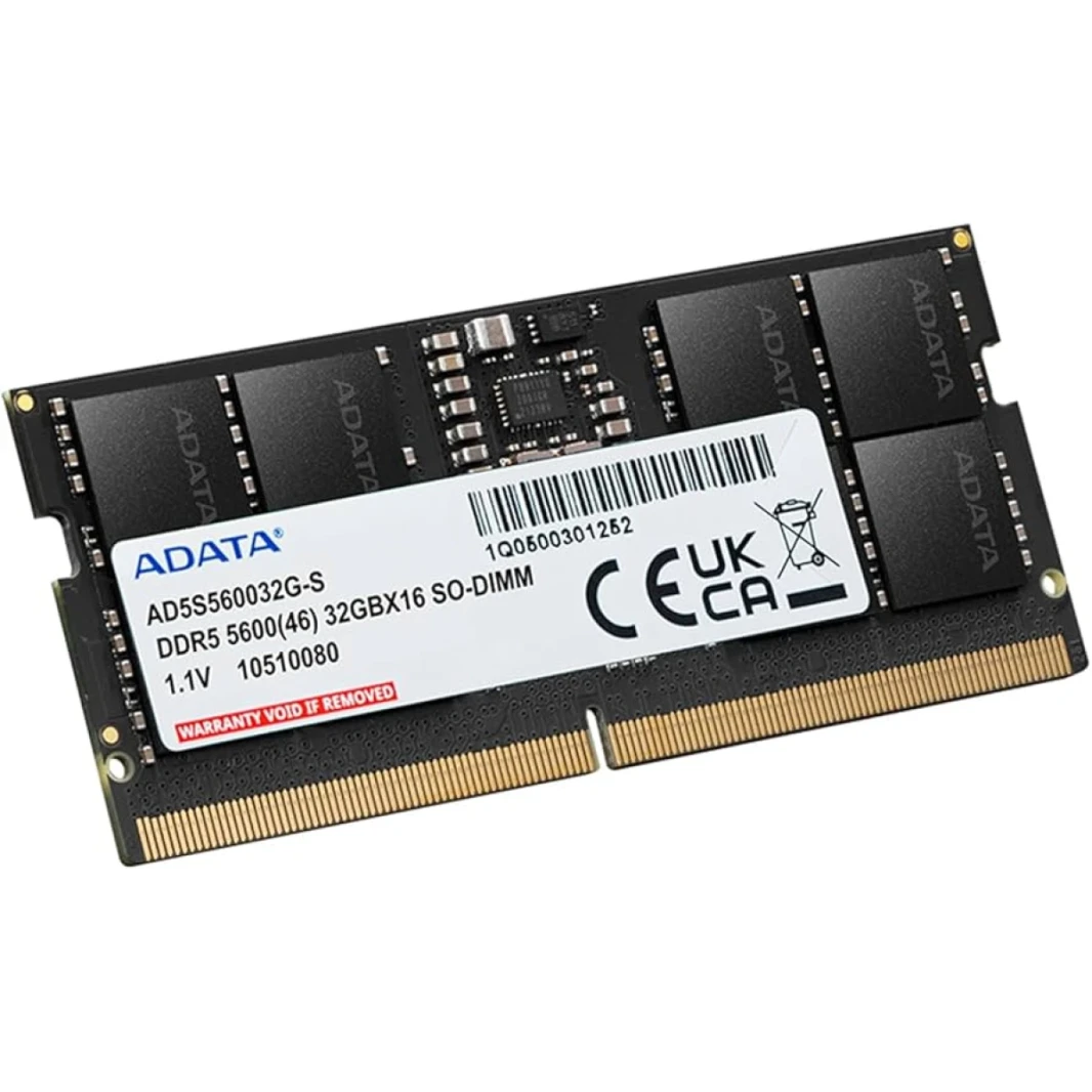 ذاكرة وصول عشوائي ADATA DDR5 S-DIMM سعة 32 جيجابايت 5600 NB