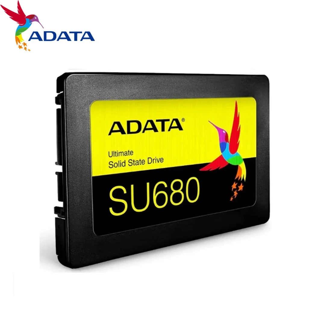 صندوق SSD ADATA SU680 بسعة 512 جيجابايت باللون الأسود