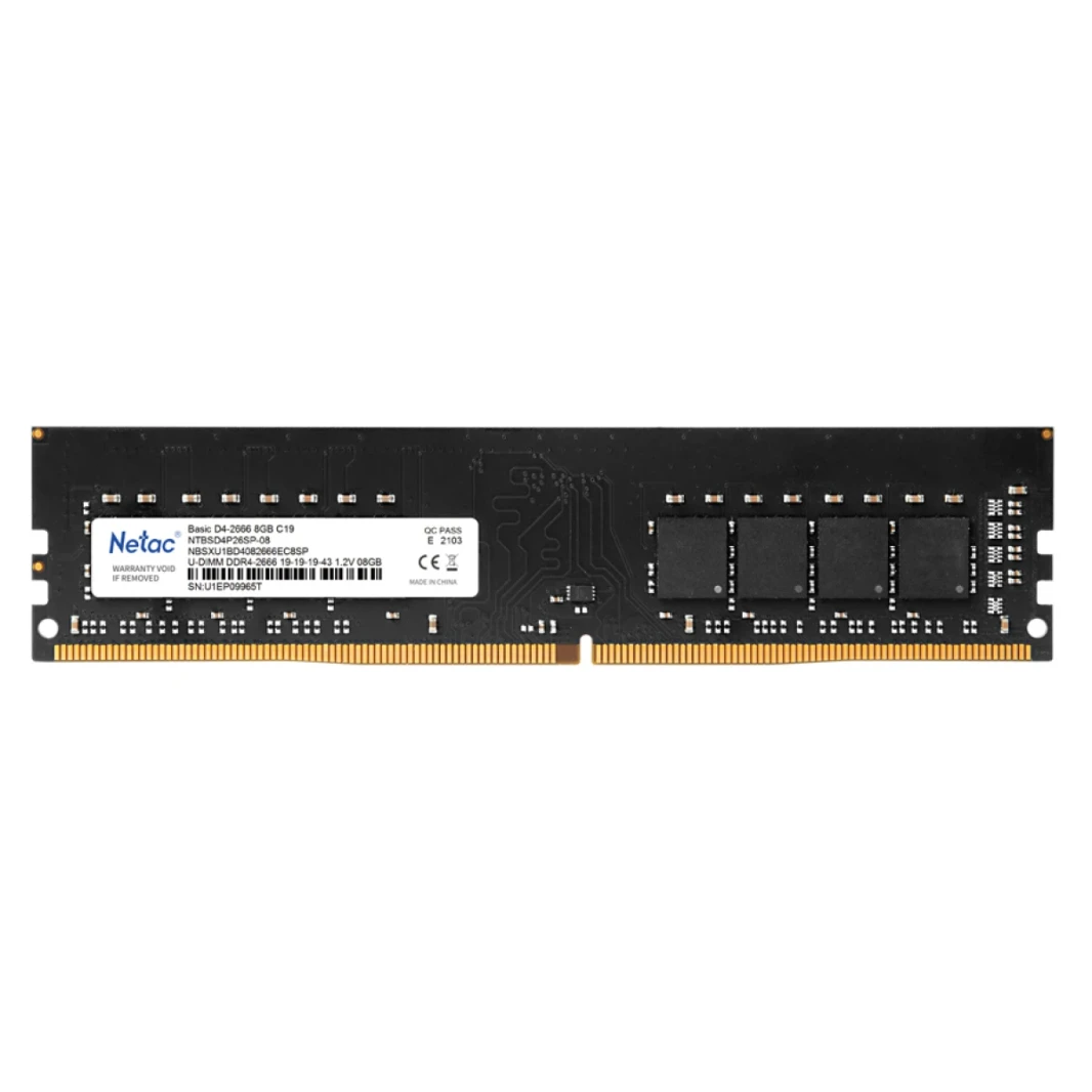 NETAC BASIC DDR4-2666 4GB C19 PC(NTBSD4P26SP-04)