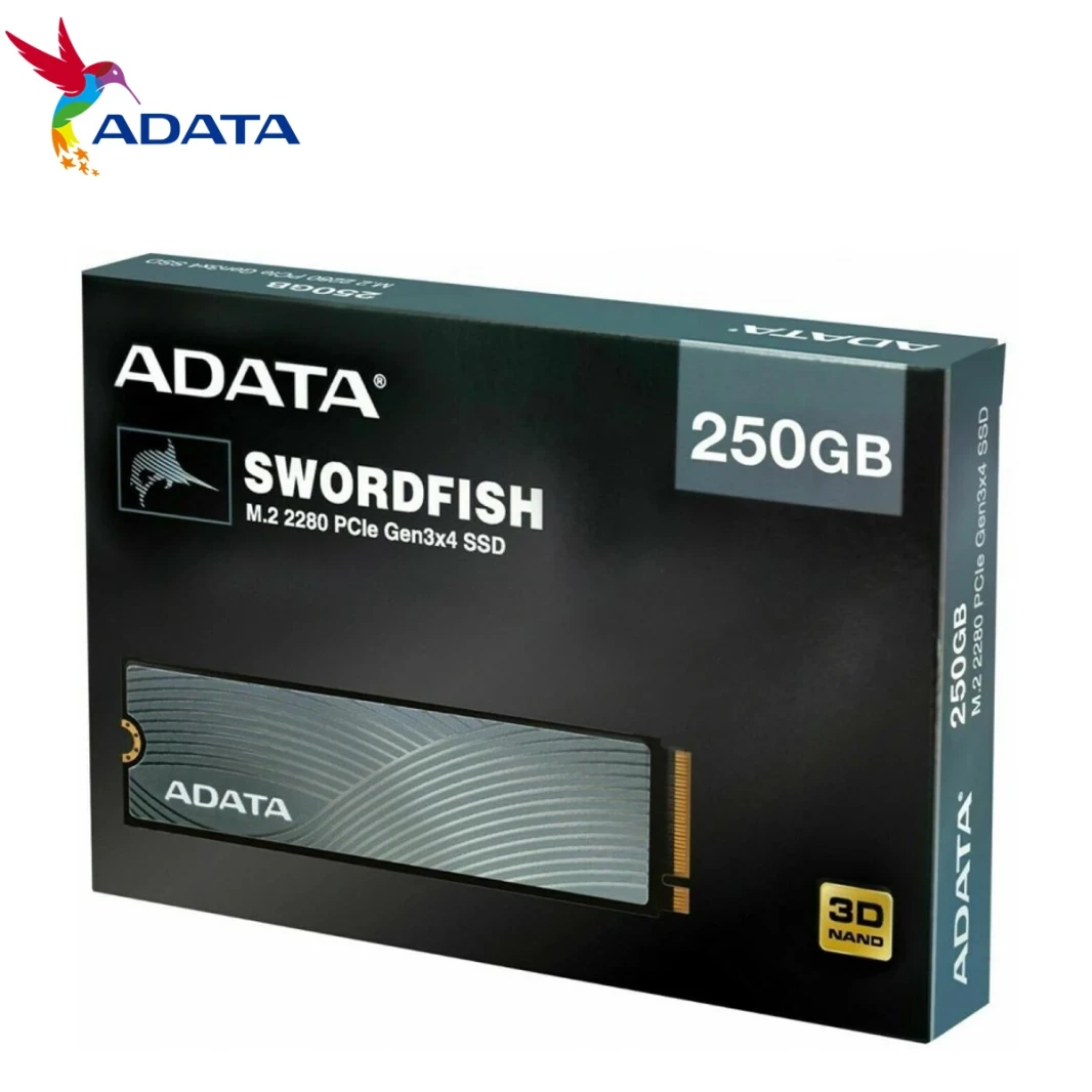 صندوق ADATA SWORDFISH 250GB الملون M2