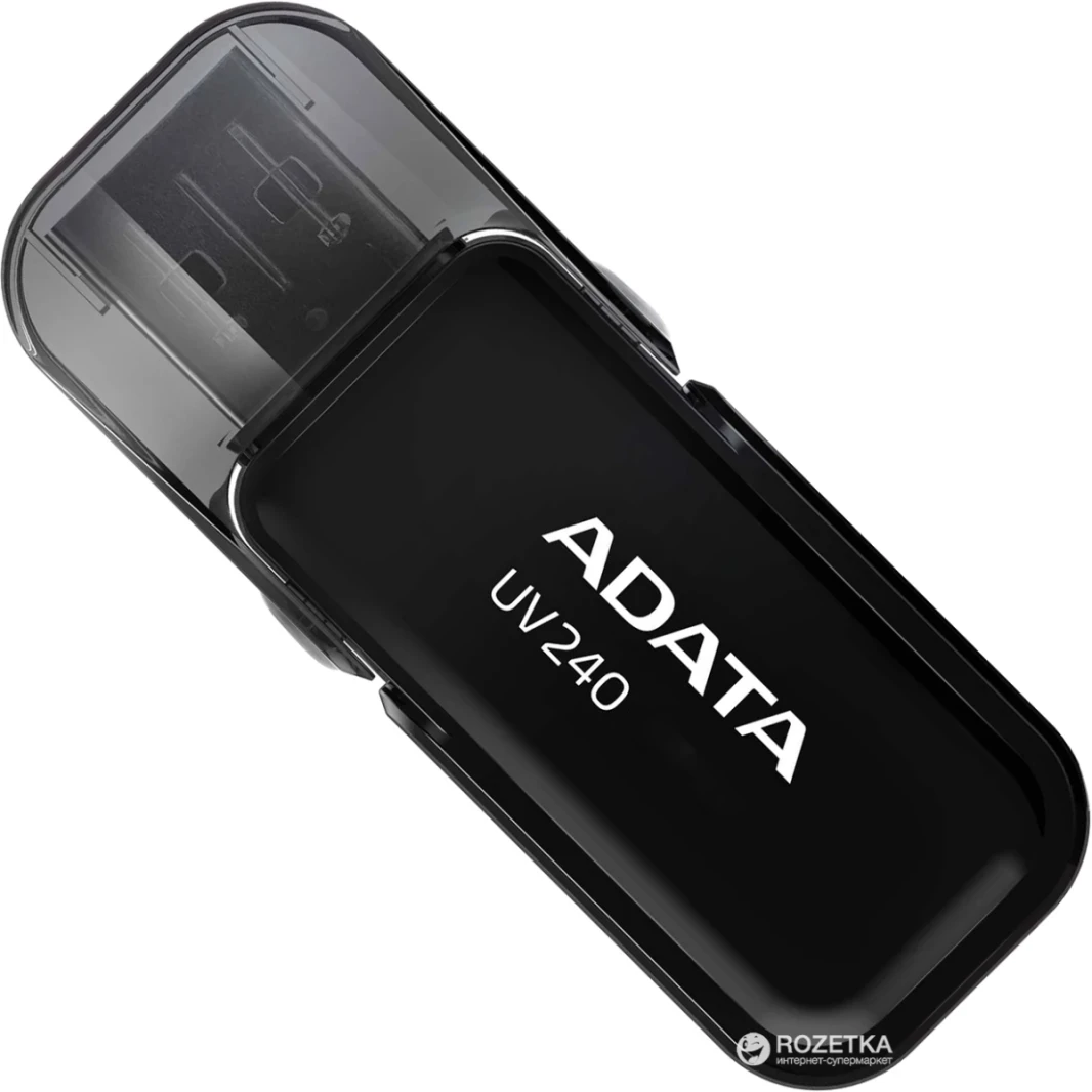 محرك أقراص فلاش USB UV240 بسعة 16 جيجابايت باللون الأسود للبيع بالتجزئة