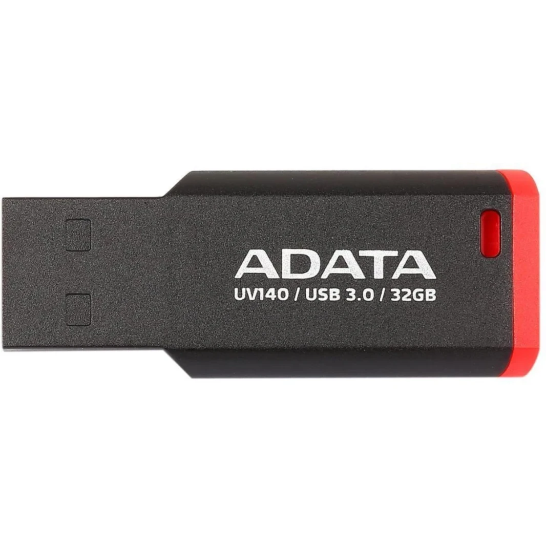 محرك أقراص فلاش USB UV140 بسعة 32 جيجابايت باللونين الأسود والأحمر للبيع بالتجزئة