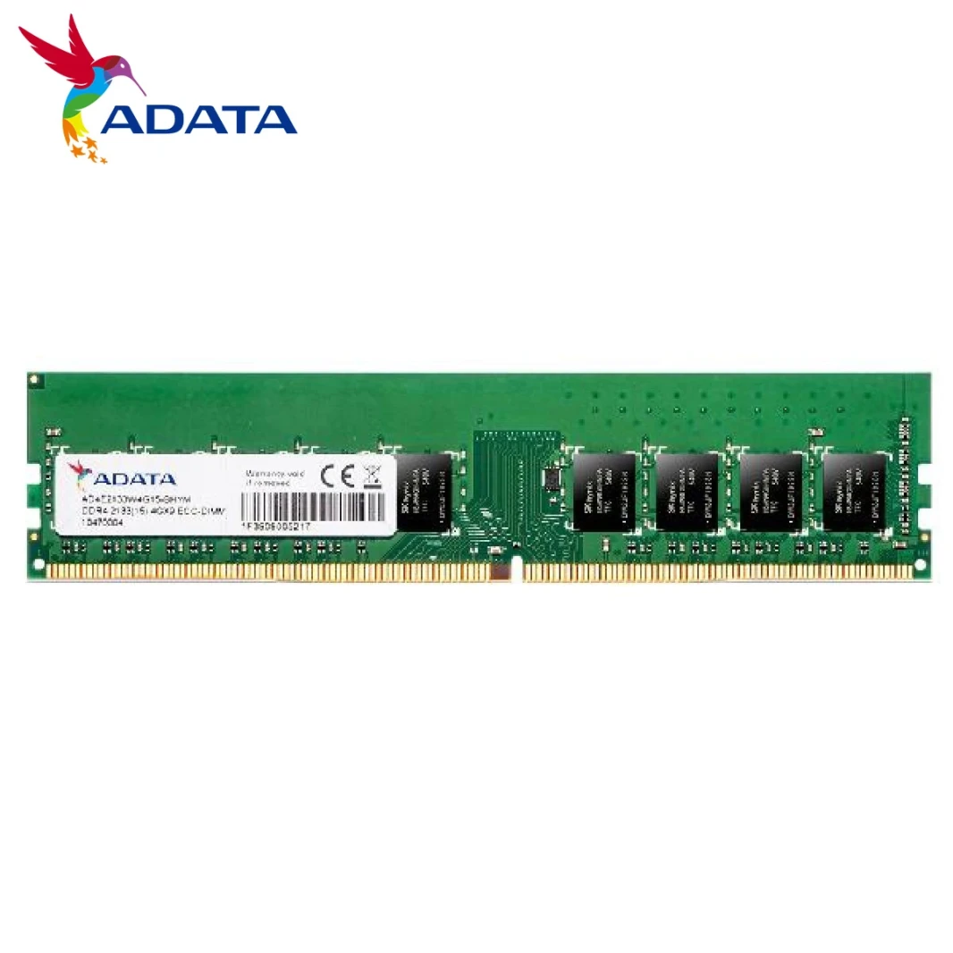 ذاكرة الوصول العشوائي 4 ADATA ECC-DIMM - ناقل 16 جيجابايت بسرعة 2666 ميجا هرتز (AD4E266638G19-BSSC)