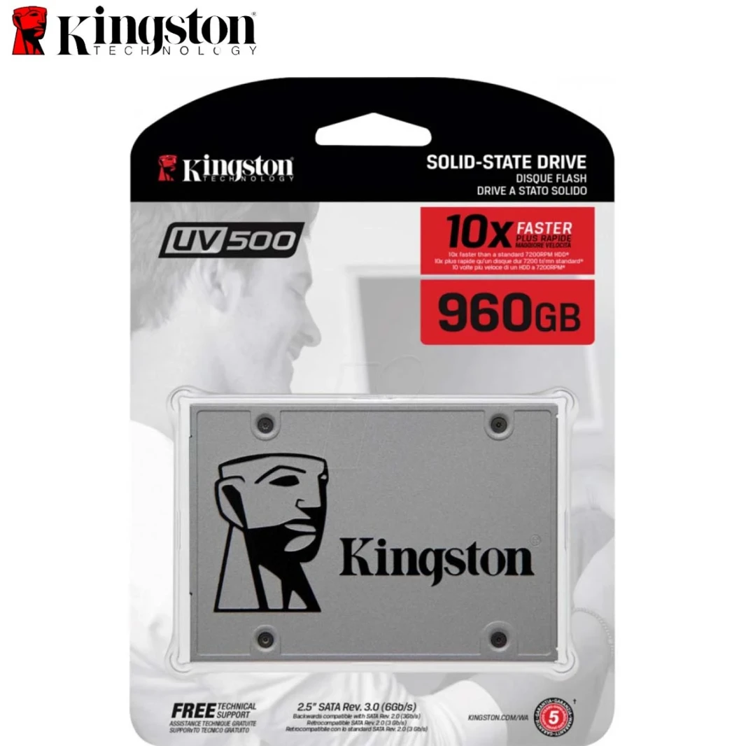 Kingston SUV500/960G SSD UV500 SATA3 2.5 Inch Stand-Alone Drive