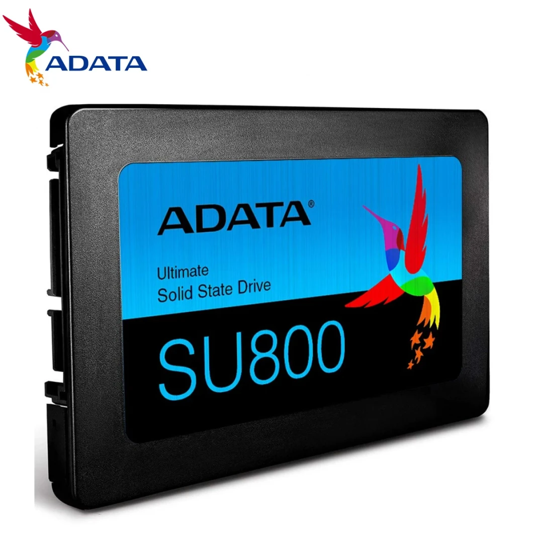 صندوق ADATA SU800SS SSD سعة 1 تيرابايت باللون الأسود