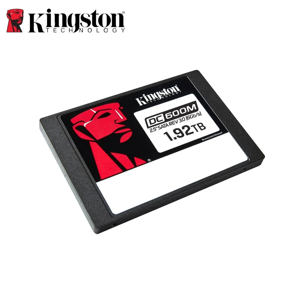 محركات أقراص الحالة الصلبة Kingston Data Centre DC600M بسعة 1960 جيجابايت للمؤسسات