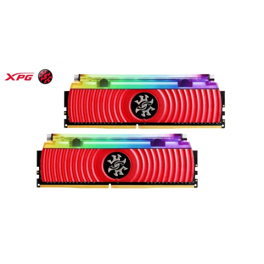 ذاكرة XPG SPECTRIX D80 DDR4 RGB بتبريد سائل سعة 8 جيجابايت / 4133 ميجا هرتز