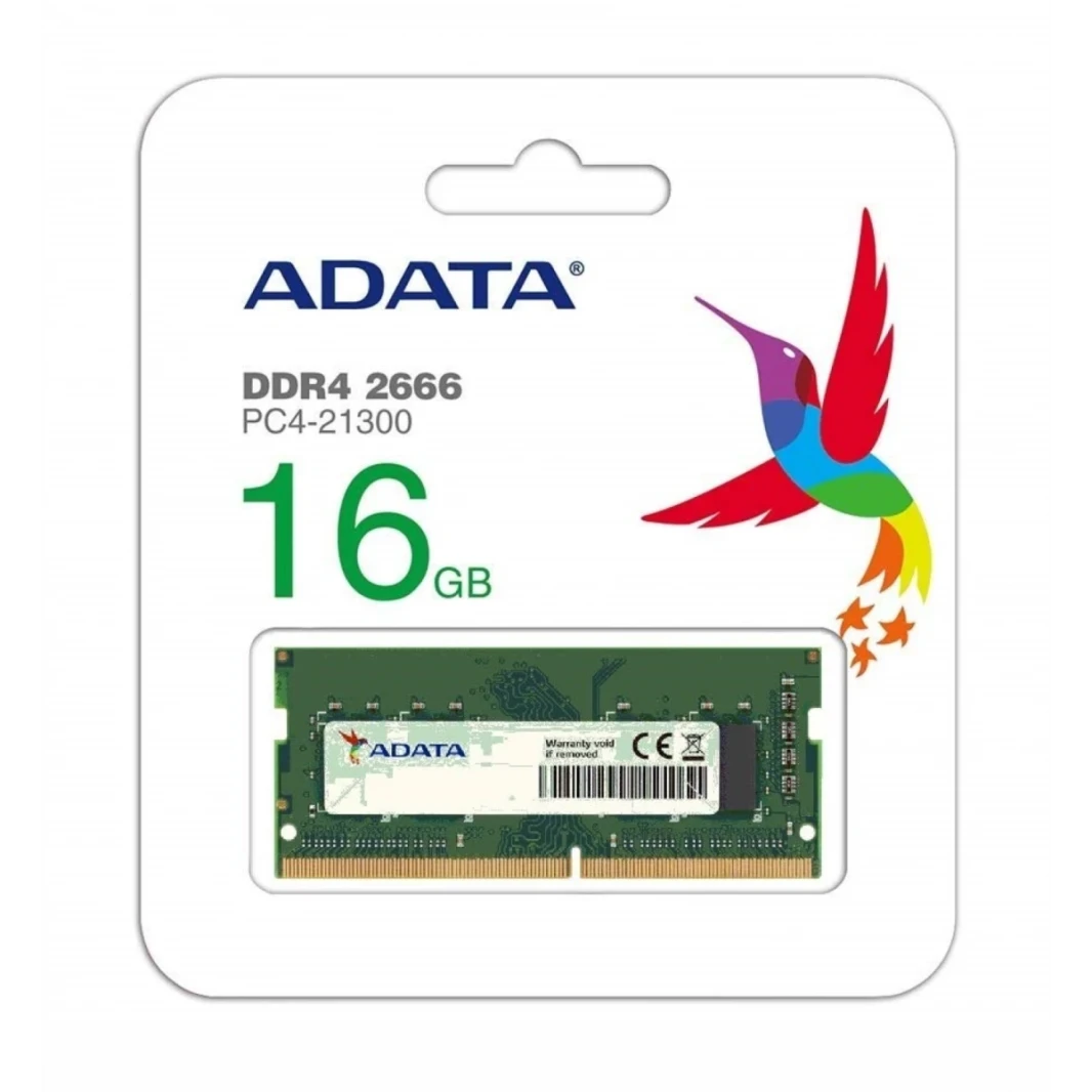 وحدة ذاكرة ADATA RAM سعة 16 جيجابايت DDR4 2666 ميجا هرتز، لأجهزة الكمبيوتر المحمولة