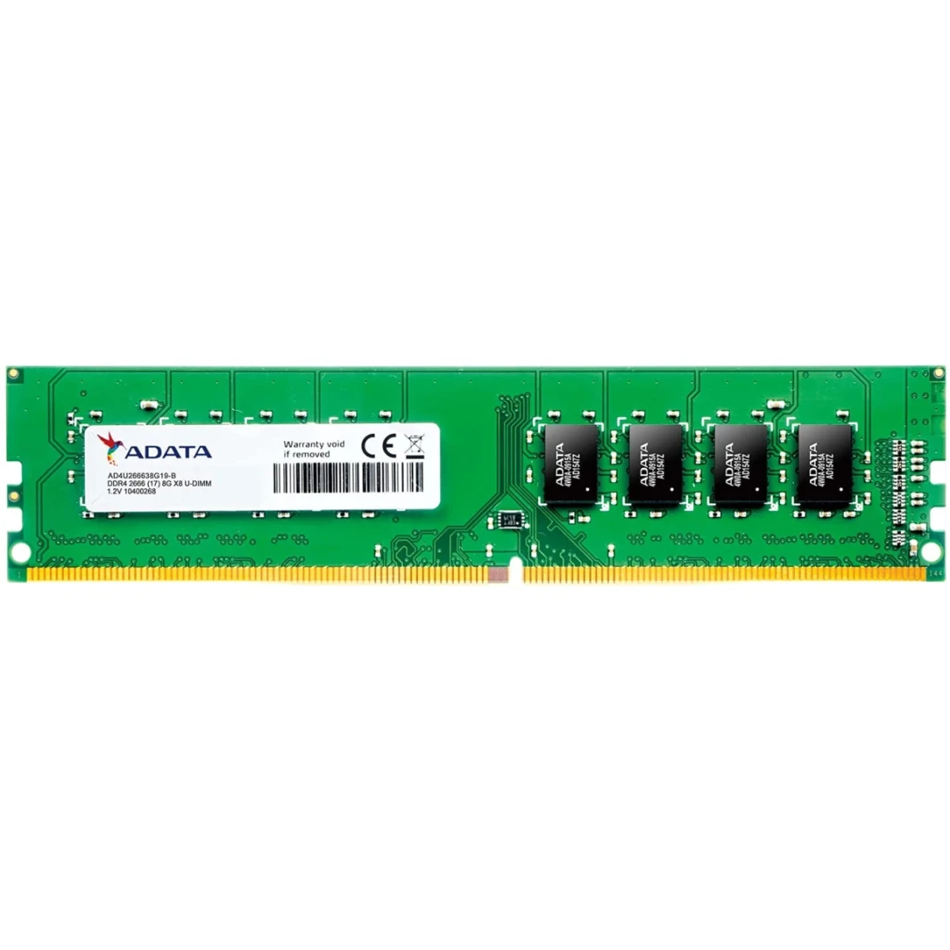 ذاكرة ADATA DDR4 U-DIMM 4GB 2666 (19) للكمبيوتر الشخصي