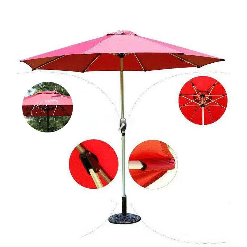 Aluminum circular umbrella 2.5 m