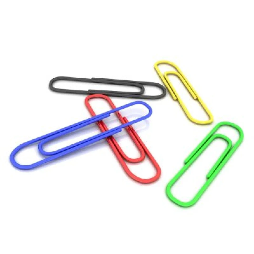 Colored Paper Clips 3cm
