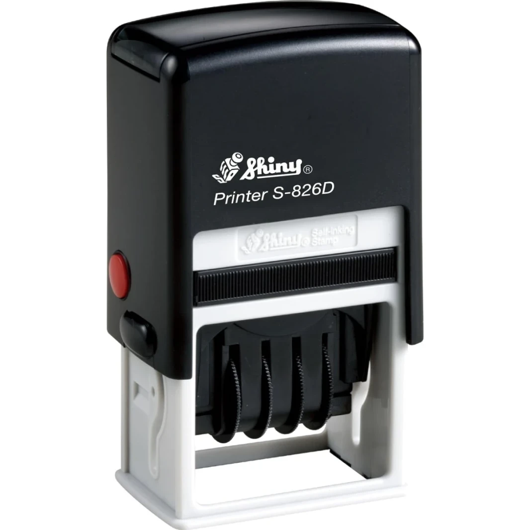 Date Stamp Self Inking YY MM DD - Medium