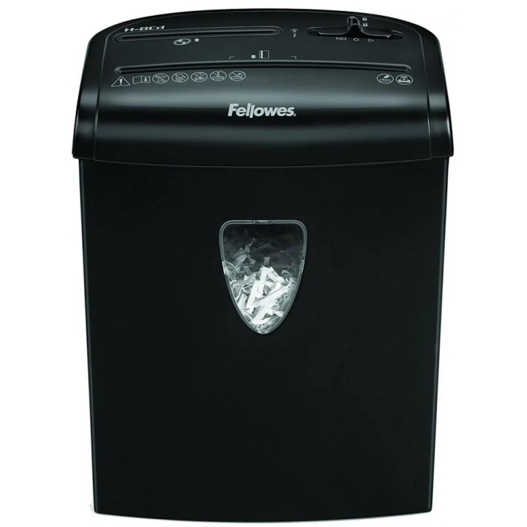 آلة تقطيع الورق Fellowes Powershred H-8CD، تقطيع متقاطع، تقطيع 8 أوراق