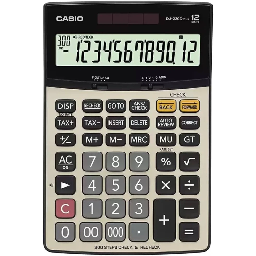 آلة حاسبة كاسيو DJ-220D